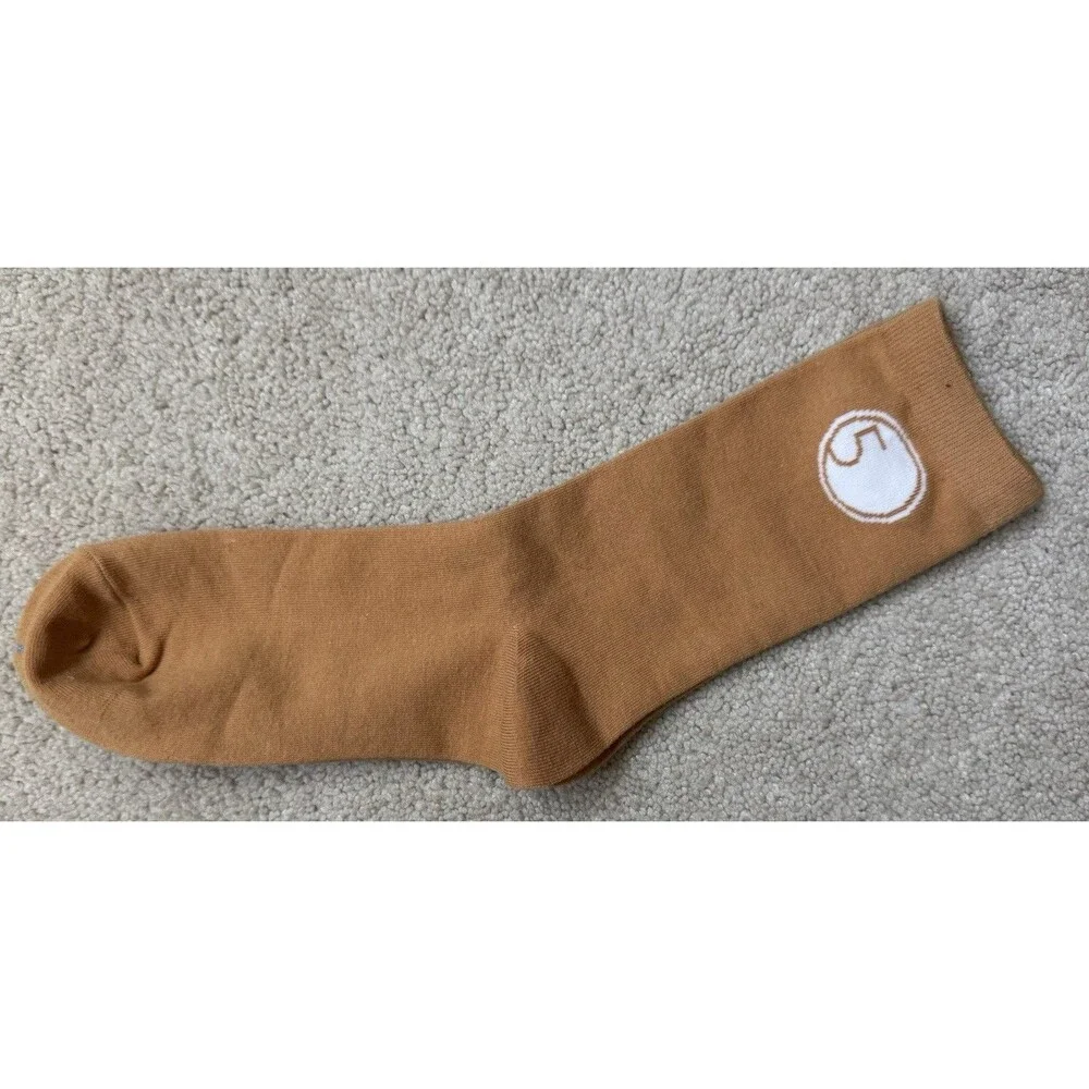 Girls FiVe Youth Crew Socks, Nude, OSFM